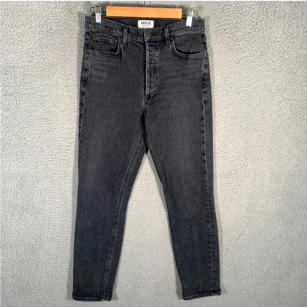 Agoldie  Grey Black Jeans 28